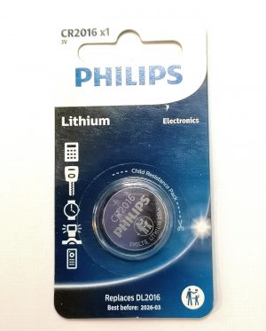 Philips CR2016 Lithium battery